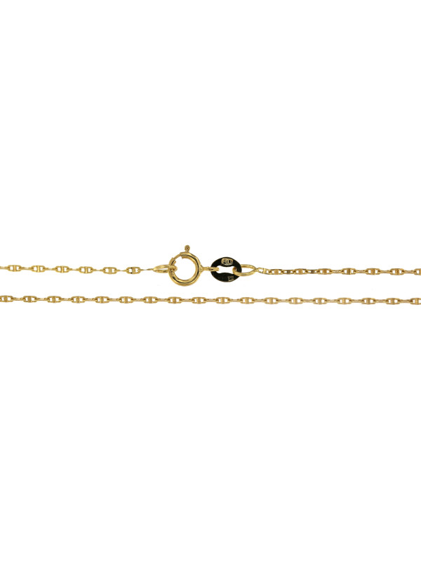 Yellow gold chain CGCABPB-1.00MM
