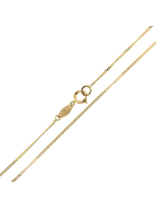 Yellow gold chain CGG5-0.80MM