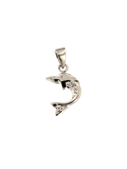 White gold diamond pendant ABBR01-02-1