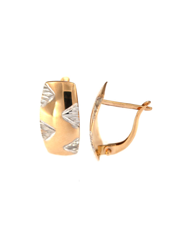 Rose gold earrings BRA02-02-15