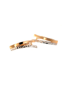 Rose gold earrings BRA06-05-09
