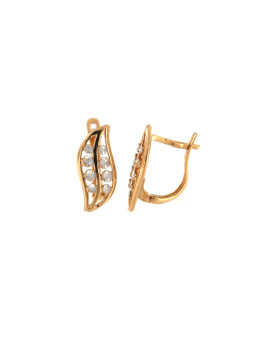 Rose gold earrings BRA06-08-08