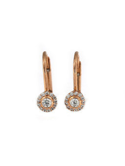 Rose gold earrings BRA08-01-05